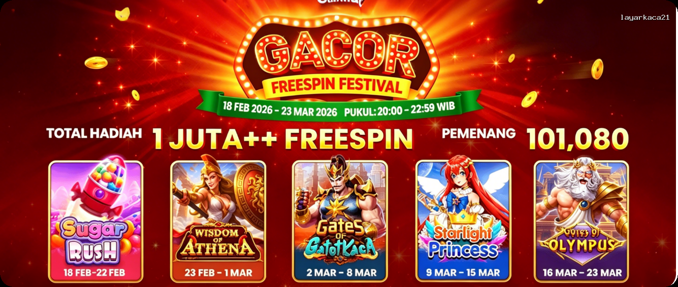 Login layarkaca21 Sekarang Bonus Melimpah
